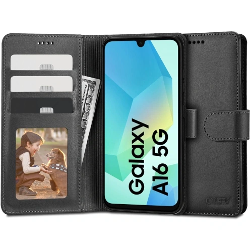 Etui Tech-Protect Wallet Samsung Galaxy A16 4G / 5G Black