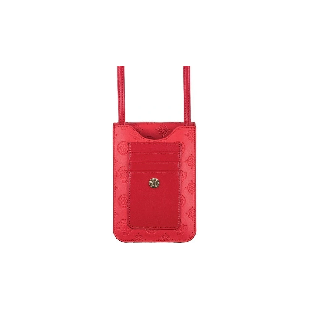 Hurtownia GSM - Guess Torebka GUWBPELRE czerwona/red 4G Peony Wallet Bag - GUE383RED - {ean13} - Hurt