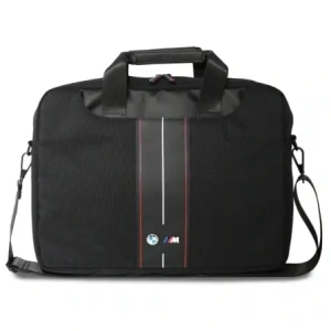 Hurtownia GSM - Torba BMW BMCB15COMPVSKR 16" Nylon Red Stripe černá/black - BMW726 - {ean13} - Hurt