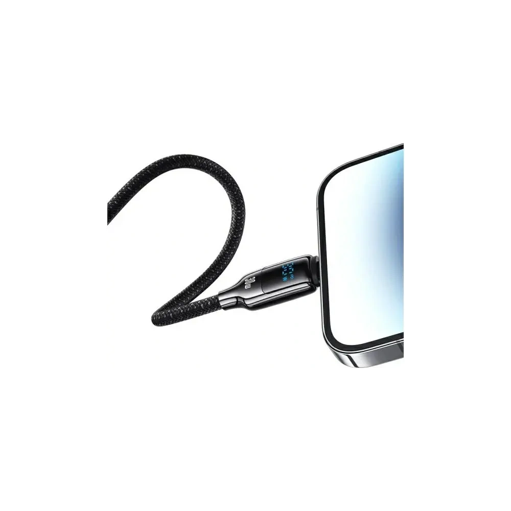 Hurtownia GSM - Kabel USAMS USB-C / Lightning 30W 1.2m Digital Display Zinc Alloy Fast Charging Data Cable HX Series - USA1202 - {ean13} - Hurt