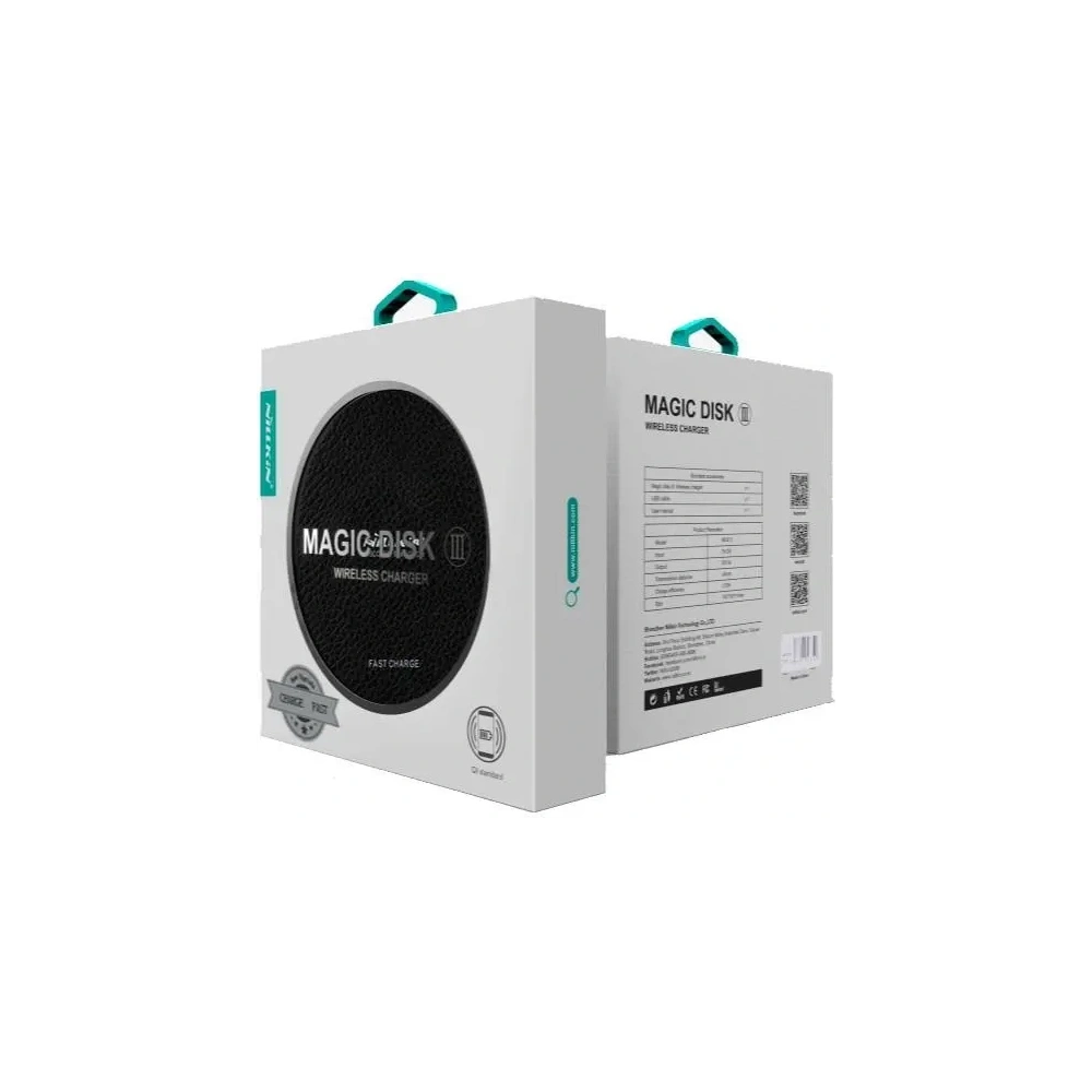 Hurtownia GSM - Ładowarka bezprzewodowa Nillkin Magic Disk III Fast Charge 10W czarna/black - NLK1648 - {ean13} - Hurt