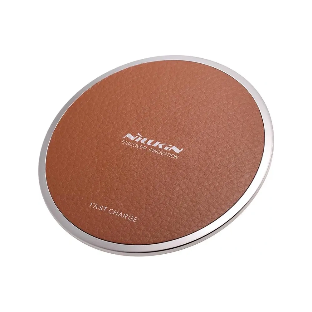 Hurtownia GSM - Bezdrátová nabíječka Nillkin Magic Disk III Fast Charge 10W hnědá/brown - NLK1649 - {ean13} - Hurt