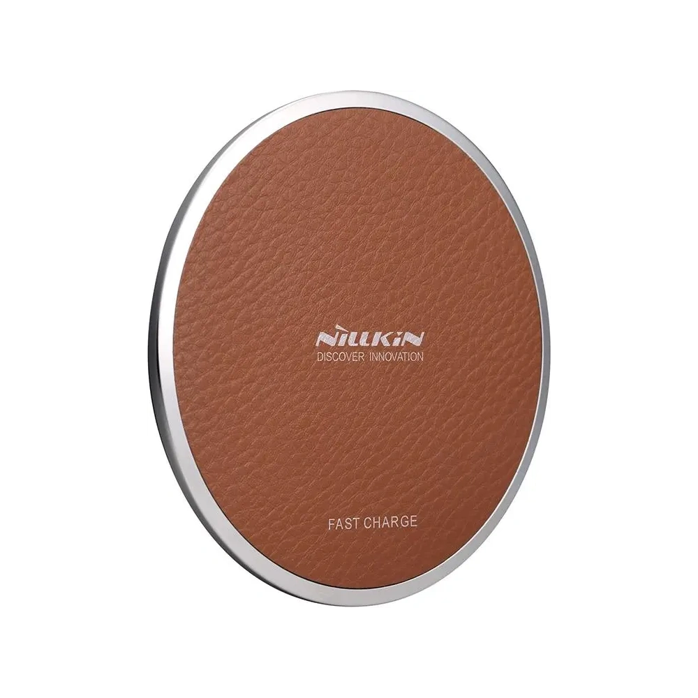 Hurtownia GSM - Bezdrátová nabíječka Nillkin Magic Disk III Fast Charge 10W hnědá/brown - NLK1649 - {ean13} - Hurt