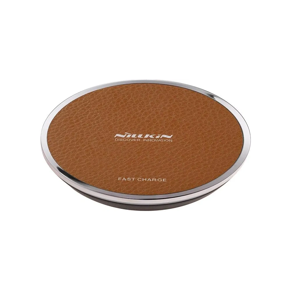 Hurtownia GSM - Bezdrátová nabíječka Nillkin Magic Disk III Fast Charge 10W hnědá/brown - NLK1649 - {ean13} - Hurt