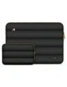 Pokrowiec + torba na akcesoria Tech-Protect Puffy Laptop 13-14 Black