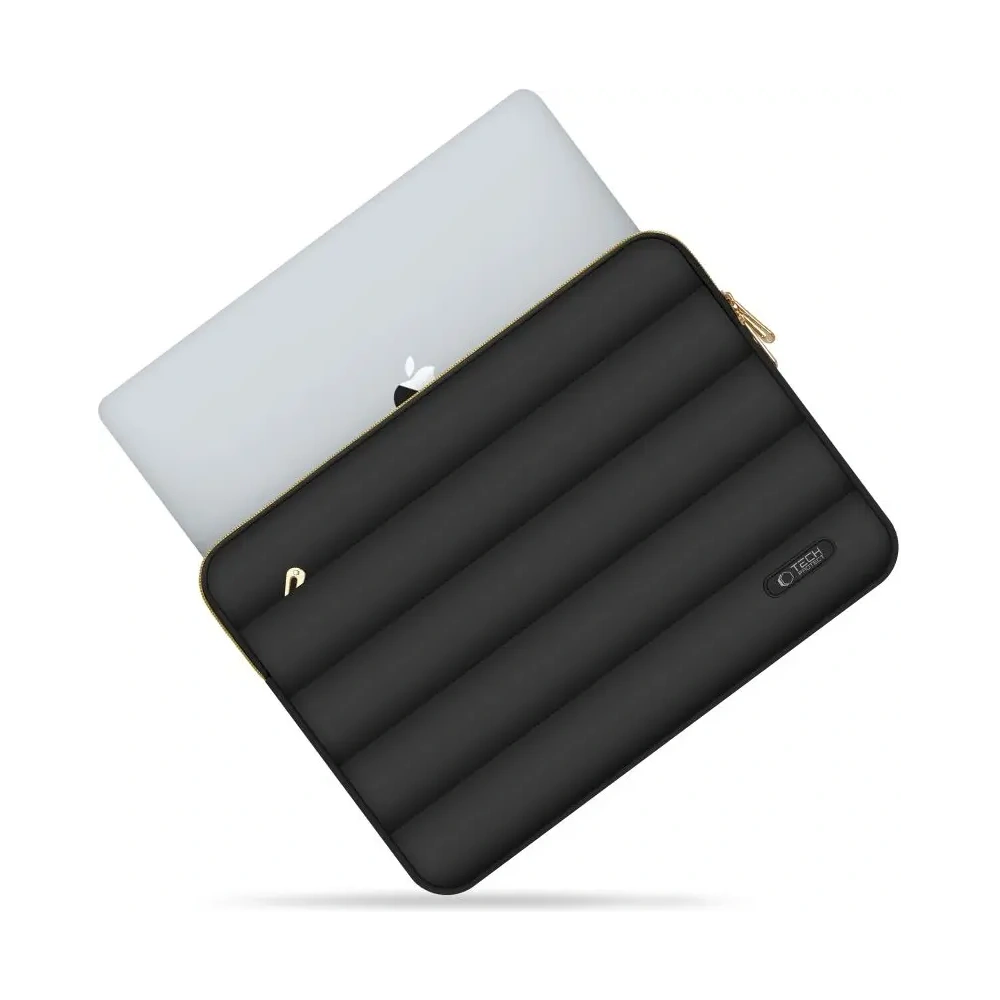Wholesale Tech-Protect Puffy Laptop 13-14 case + accessory bag Black - THP3474 - {ean13} - Hurt