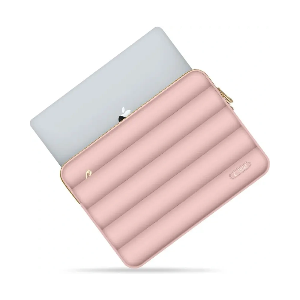 Hurtownia GSM - Pokročivec + taška na příslušenství Tech-Protect Puffy Laptop 15-16 Prašná růže - THP3477 - {ean13} - Hurt