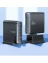 Hurtownia GSM - Nabíjecí stanice Tech-Protect DC80W-GAN 6portová 2xUSB-A, 4xUSB-C Desktop Charger PD80W / QC3.0 Černá - THP3478 - {ean13} - Hurt