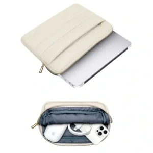 Hurtownia GSM - Tech-Protect Pufi Laptop 13-14 tok + kiegészítő táska Homok - THP3479 - {ean13} - Hurt