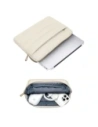 Hurtownia GSM - Pokryv + taška na příslušenství Tech-Protect Puffy Laptop 13-14 Písek - THP3479 - {ean13} - Hurt