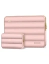 Hurtownia GSM - Pokrytí + taška na příslušenství Tech-Protect Puffy Laptop 13-14 Dusty Rose - THP3480 - {ean13} - Hurt