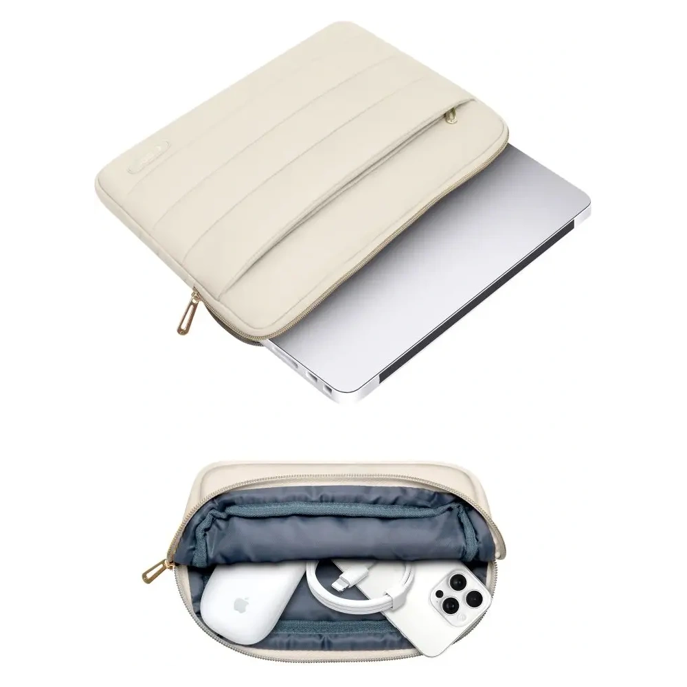 Hurtownia GSM - Pokrov na notebook + taška na příslušenství Tech-Protect Puffy Laptop 15-16 Písek - THP3483 - {ean13} - Hurt