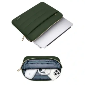 Hurtownia GSM - Tech-Protect Pufi Laptop 15-16 tok + kiegészítő táska Hadiszöld - THP3484 - {ean13} - Hurt