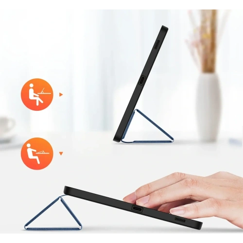 Etui Dux Ducis Domo Samsung Galaxy Tab S10+ Plus / S9+ Plus / S9 FE+ Plus niebieskie