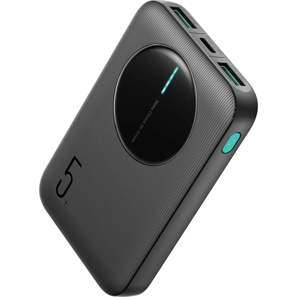 Hurtownia GSM - Joyroom JR-PBF13 5000mAh powerbank 2.4A 2xUSB-A, USB-C fekete - JYR1063 - {ean13} - Hurt