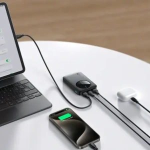 Hurtownia GSM - Joyroom JR-PBF13 5000mAh powerbank 2.4A 2xUSB-A, USB-C fekete - JYR1063 - {ean13} - Hurt