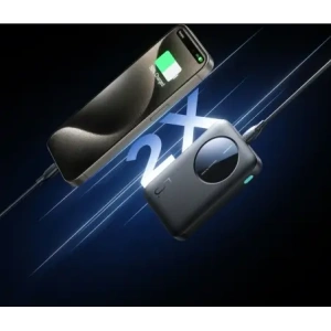 Powerbank Joyroom JR-PBF13 5000mAh 2.4A 2xUSB-A, USB-C černý