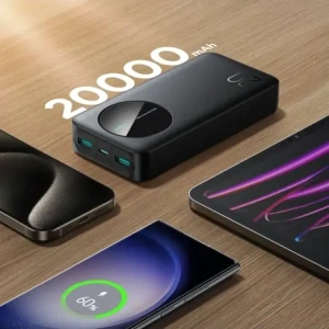 Powerbank Joyroom JR-PBF14 20000mAh 2.4A 2xUSB-A, USB-C černý