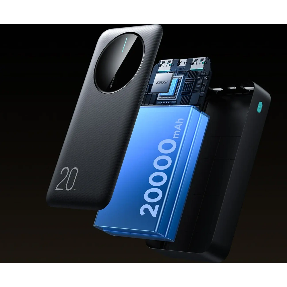 Hurtownia GSM - Powerbank Joyroom JR-PBF14 20000mAh 2.4A 2xUSB-A, USB-C černý - JYR1064 - {ean13} - Hurt