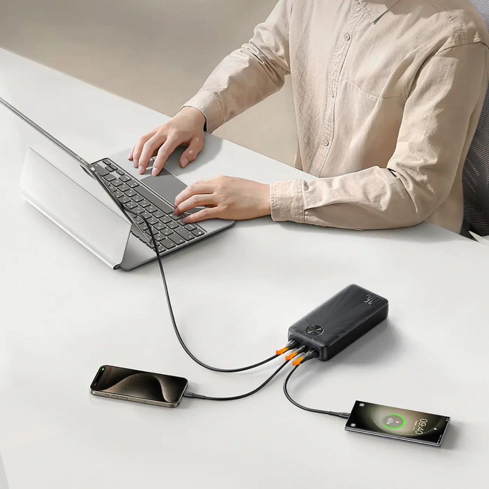Hurtownia GSM - Joyroom JR-PBF16 20000mAh powerbank USB-C USB-A 22.5W fekete - JYR1065 - {ean13} - Hurt
