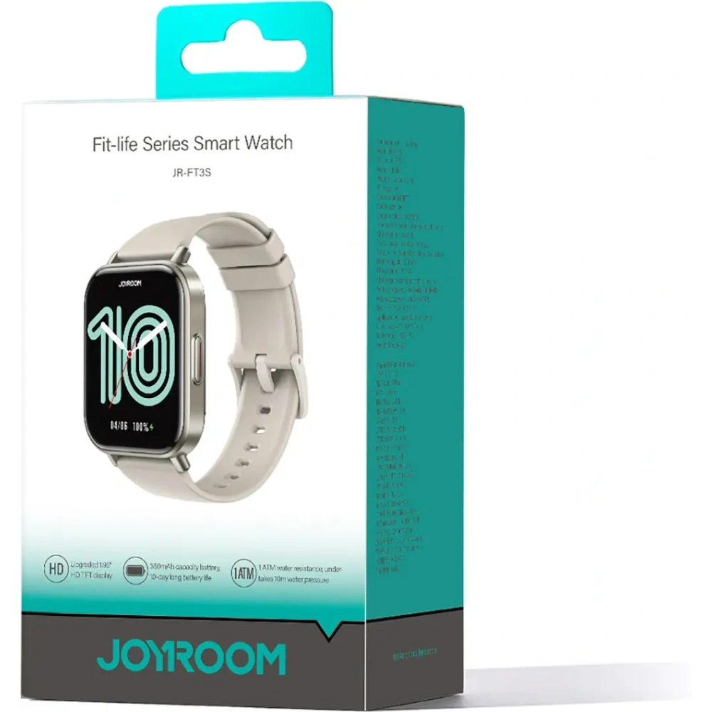 Hurtownia GSM - Smartwatch Joyroom Fit-Life JR-FT3S z funkcją odbierania połączeń w kolorze tytanowym - JYR1067 - {ean13} - Hurt