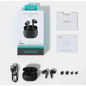 Hurtownia GSM - Joyroom Funpods vezeték nélküli fülhallgató JR-FN1 TWS Bluetooth 5.4 ANC ENC fekete - JYR1068 - {ean13} - Hurt