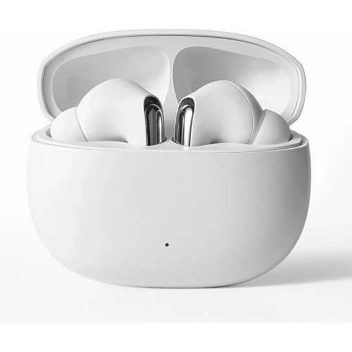 Bezprzewodowe słuchawki dokanałowe Joyroom Funpods JR-FN1 TWS Bluetooth 5.4 ANC ENC białe