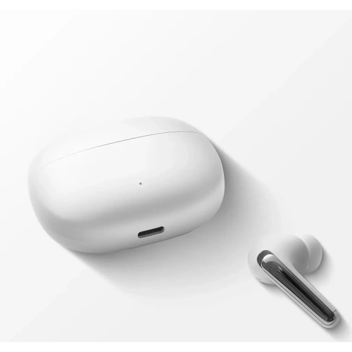 Bezprzewodowe słuchawki dokanałowe Joyroom Funpods JR-FN1 TWS Bluetooth 5.4 ANC ENC białe