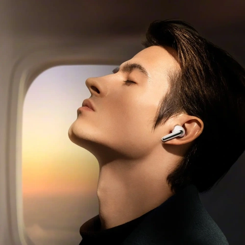 Bezprzewodowe słuchawki dokanałowe Joyroom Funpods JR-FN1 TWS Bluetooth 5.4 ANC ENC białe