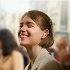 Wholesale Joyroom Funpods wireless in-ear headphones JR-FN1 TWS Bluetooth 5.4 ANC ENC white - JYR1069 - {ean13} - Hurt