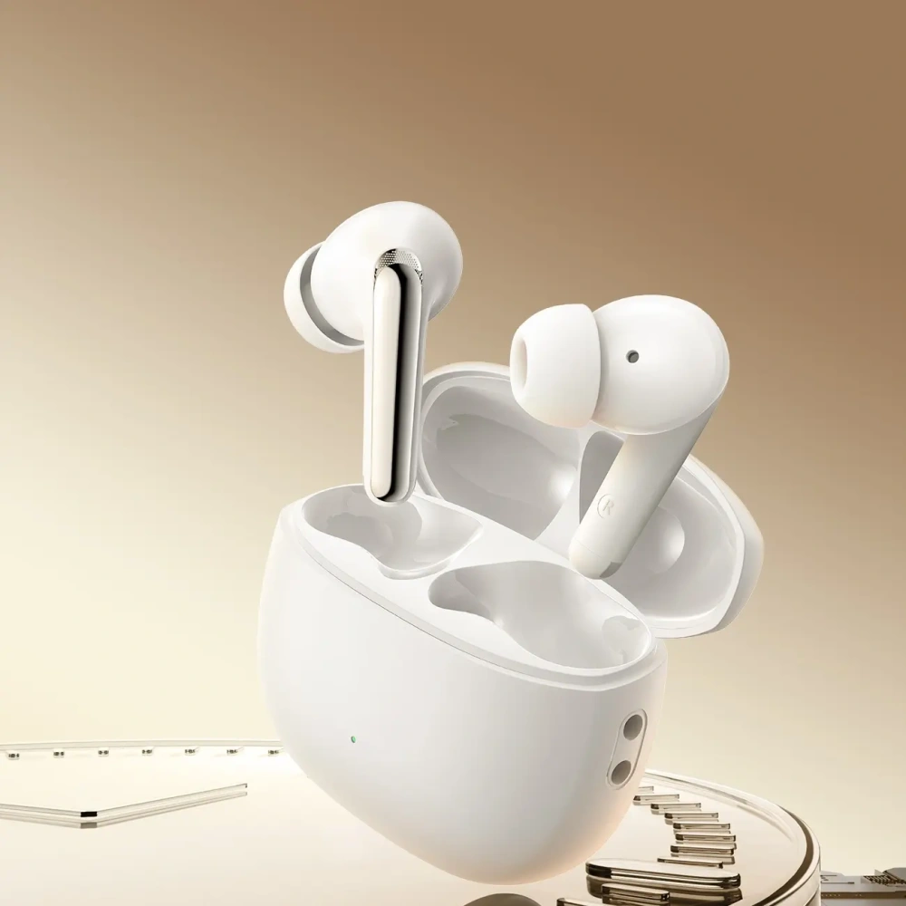Hurtownia GSM - Joyroom Funpods vezeték nélküli fülhallgató JR-FN1 TWS Bluetooth 5.4 ANC ENC fehér - JYR1069 - {ean13} - Hurt