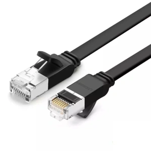 UGREEN Cat 6 UTP Flat Ethernet RJ45 Cable Pure Copper 5m black
