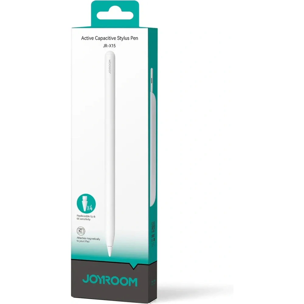 Hurtownia GSM - Joyroom JR-X15 stylus aktív 130mAh USB-C fehér - JYR1075 - {ean13} - Hurt