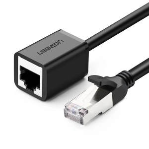UGREEN Cat 6 FTP Ethernet RJ45 Extension Male/Female PatchCords with Shielding 2m black