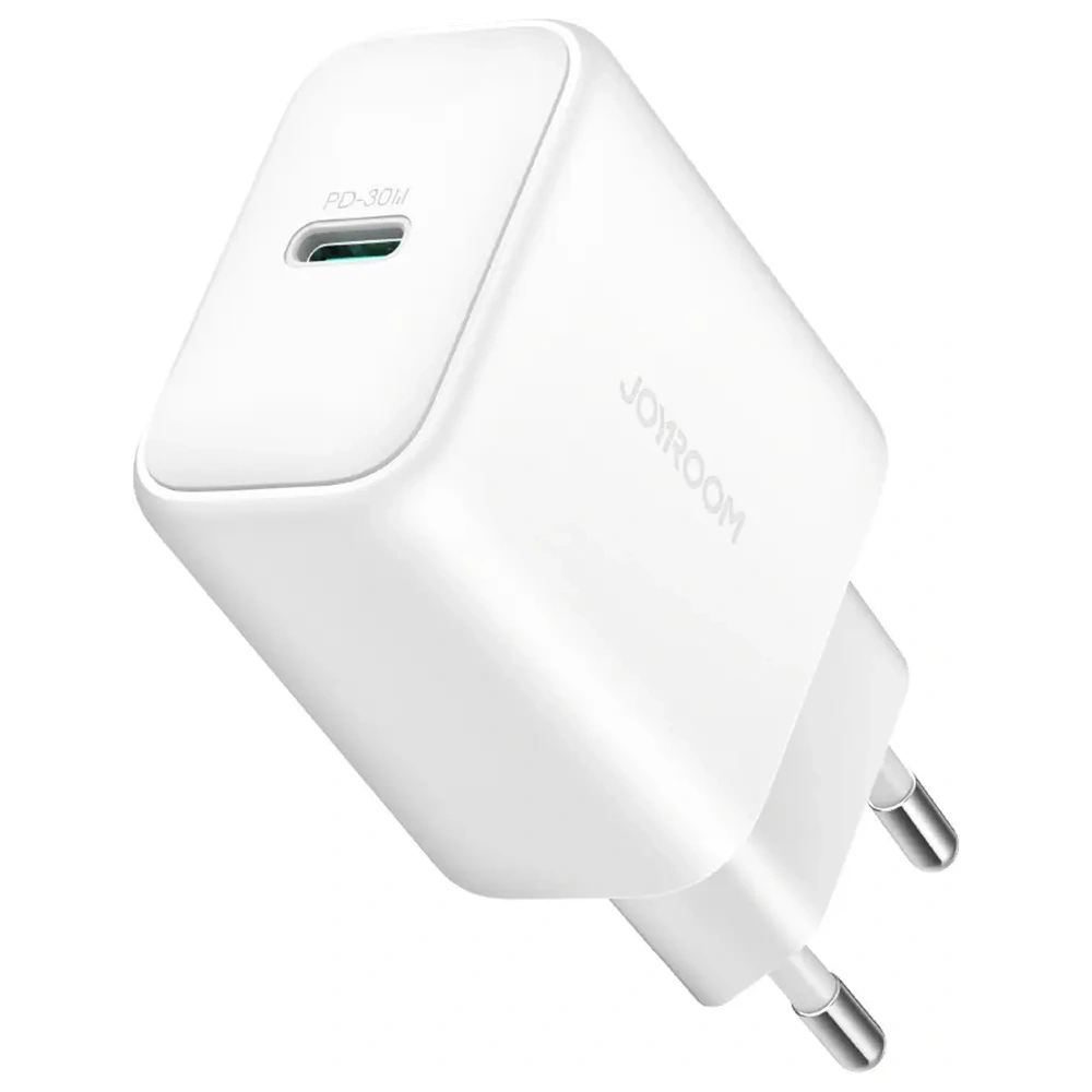 Hurtownia GSM - Joyroom JR-TCF24 falitöltő USB-C PD 30W QC SFC fehér + USB-C to USB-C kábel 1m - JYR1077 - {ean13} - Hurt