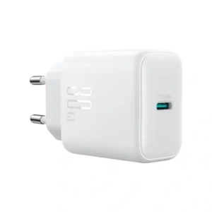 Hurtownia GSM - Joyroom JR-TCF24 falitöltő USB-C PD 30W QC SFC fehér + USB-C to USB-C kábel 1m - JYR1077 - {ean13} - Hurt
