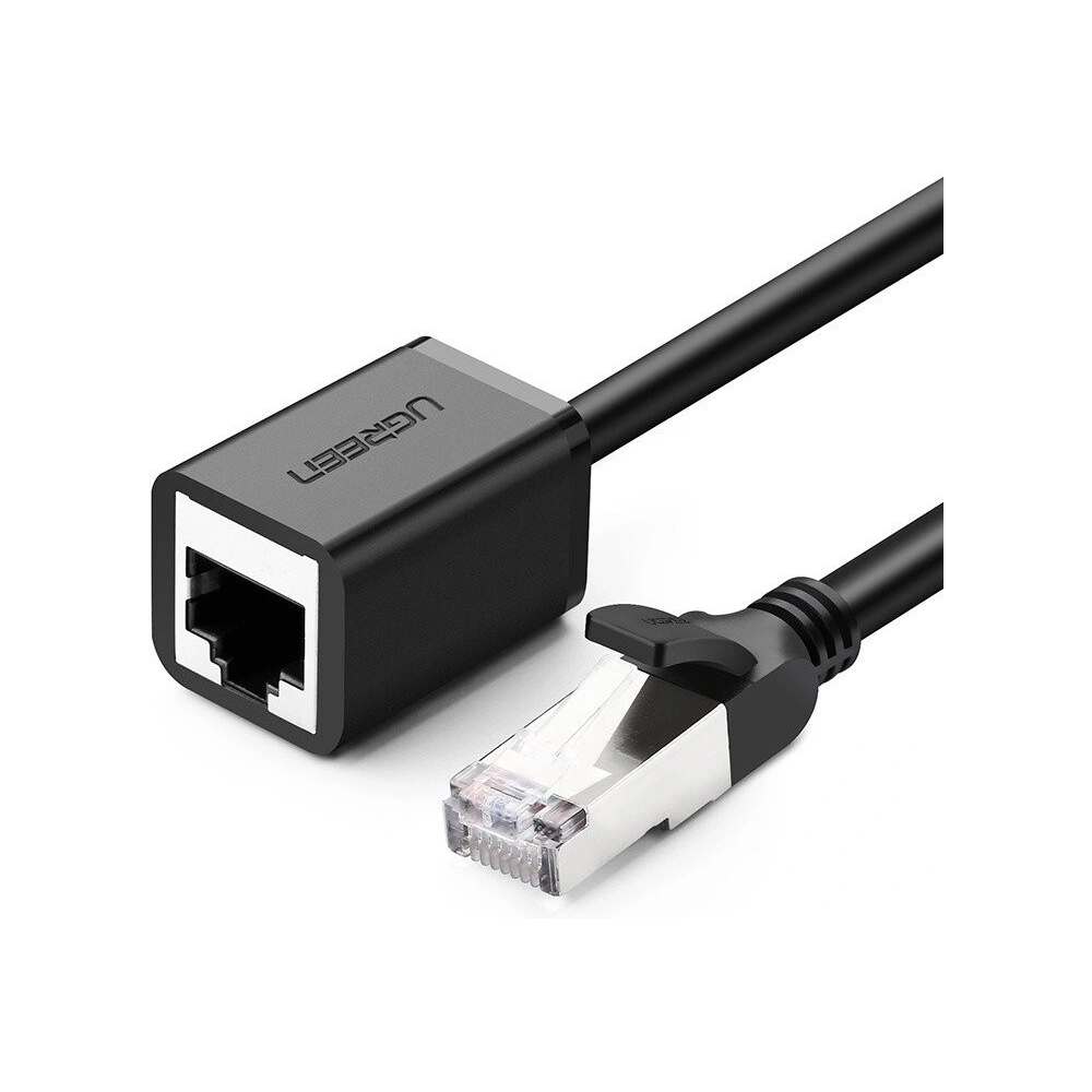 Hurtownia GSM - Kabel sieciowy UGREEN przedłużacz Ethernet RJ45, Cat. 6, FTP, z metalową wtyczną 3m, (czarny) - UGR262BLK - {ean13} - Hurt