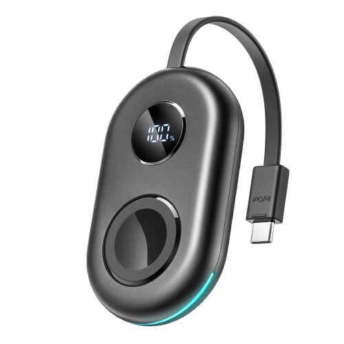 Powerbank Joyroom JR-W09 3W do Apple Watch z kablem USB-C czarna