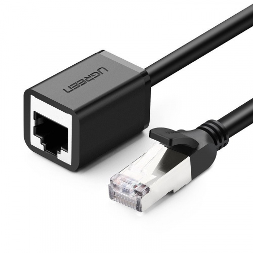 Hurtownia Ugreen - 021539 - UGR263BLK - Kabel sieciowy UGREEN przedłużacz Ethernet RJ45, Cat. 6, FTP, z metalową wtyczną 5m, czarny - B2B homescreen