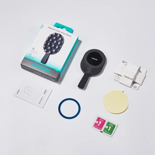 Magnetyczny uchwyt z przystawkami Joyroom JR-ZS393-S na telefon 4.7-7" czarny