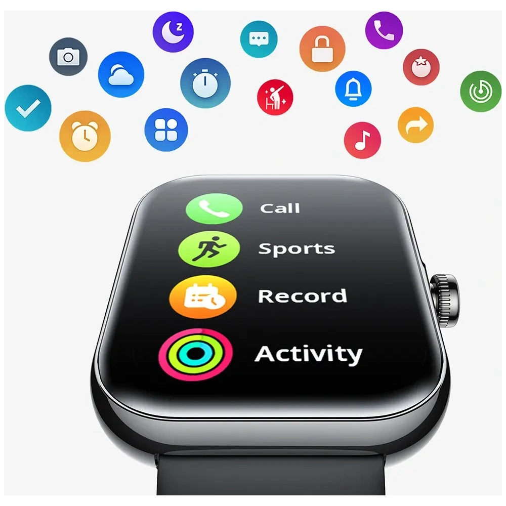 Hurtownia GSM - Smartwatch Joyroom Fit-Life JR-FT5 Plus z funkcją odbierania połączeń czarny - JYR1081 - {ean13} - Hurt
