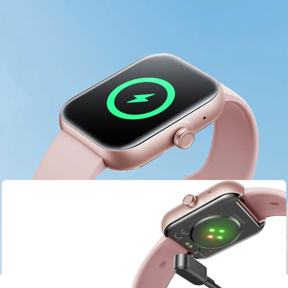 Hurtownia GSM - Smartwatch Joyroom Fit-Life JR-FT5 Plus z funkcją odbierania połączeń różowy - JYR1082 - {ean13} - Hurt