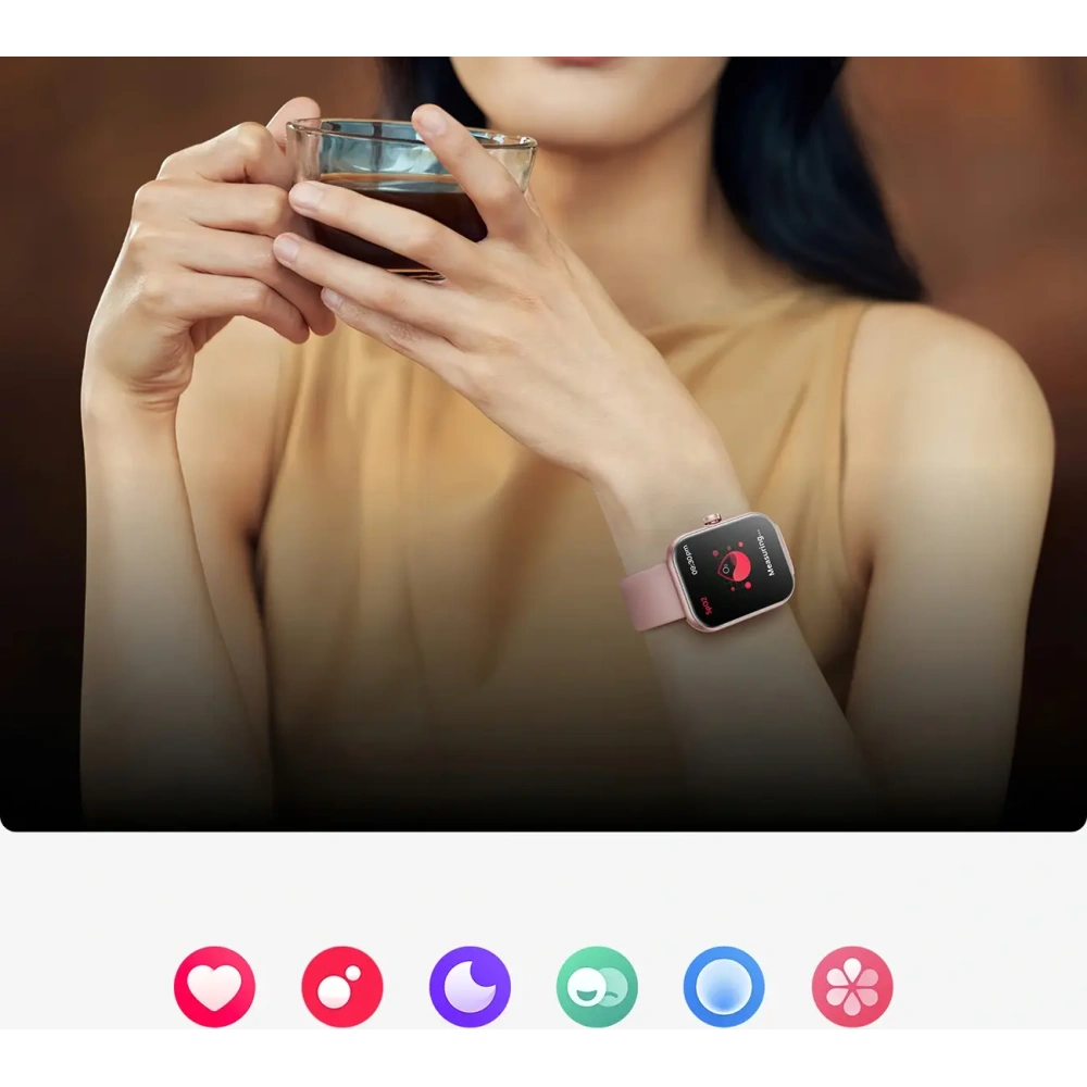 Hurtownia GSM - Smartwatch Joyroom Fit-Life JR-FT5 Plus z funkcją odbierania połączeń różowy - JYR1082 - {ean13} - Hurt