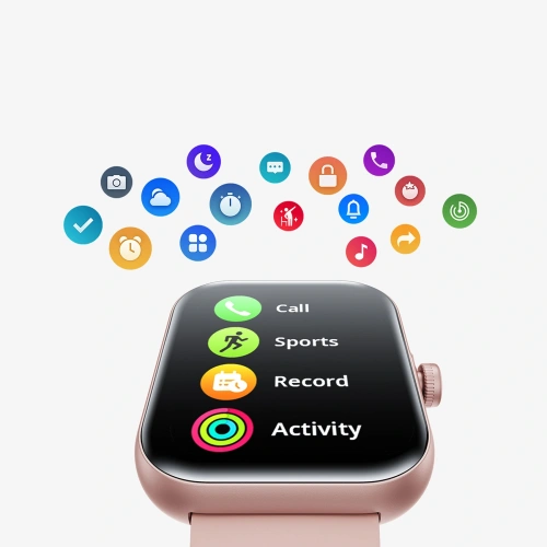 Smartwatch Joyroom Fit-Life JR-FT5 Plus z funkcją odbierania połączeń różowy