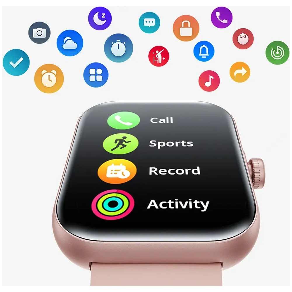 Hurtownia GSM - Joyroom Ceas inteligent Fit-Life JR-FT5 Plus cu funcție de răspuns la apeluri, roz - JYR1082 - {ean13} - Hurt