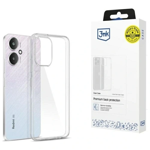 Etui 3MK Clear Case Redmi 13C 5G