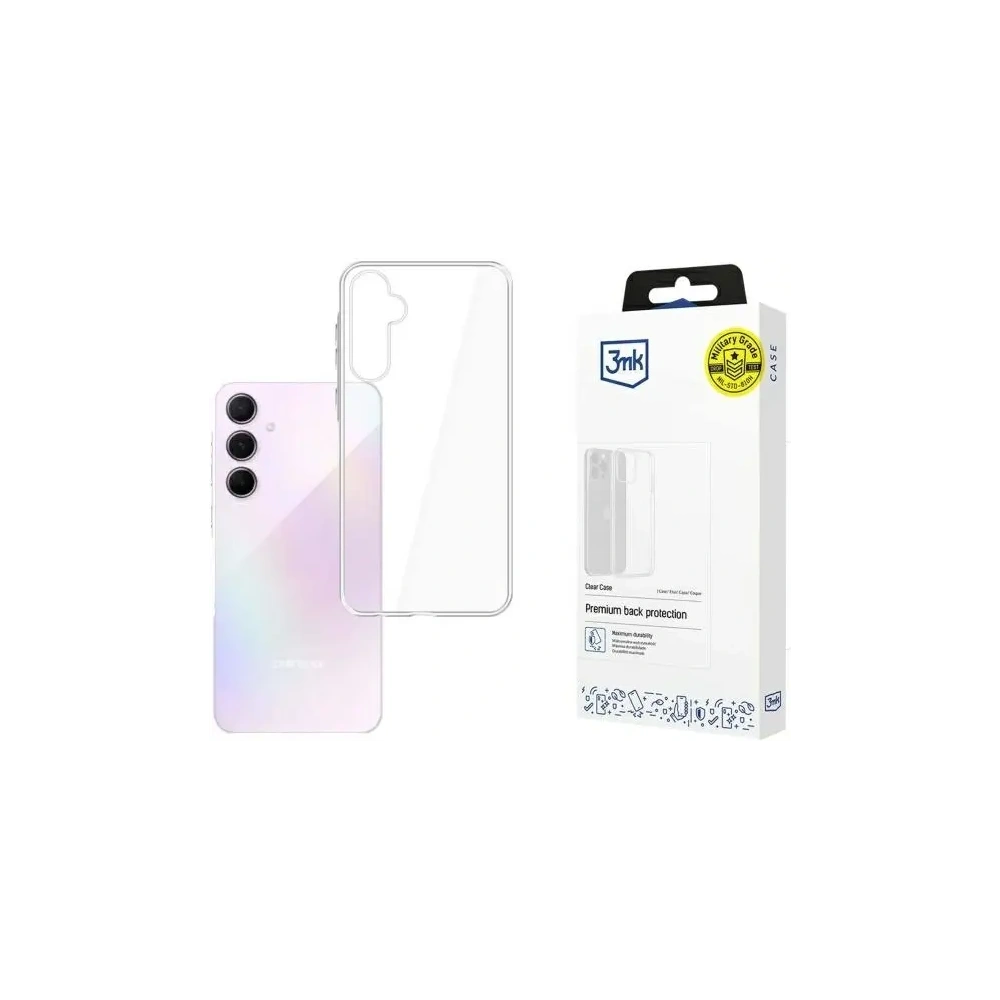 Hurtownia GSM - Etui 3MK Clear Case Samsung Galaxy M35 5G - 3MK15765 - {ean13} - Hurt