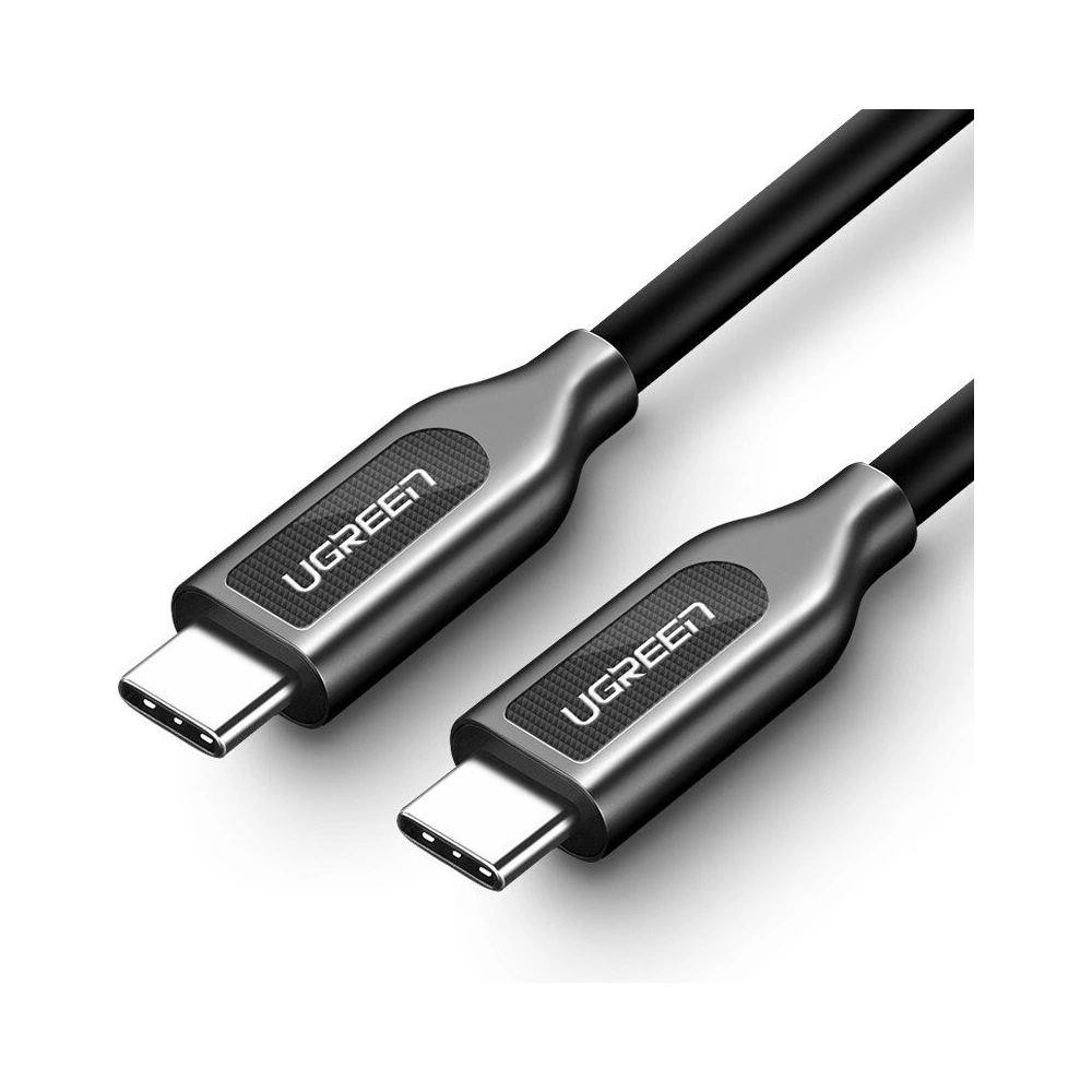 Hurtownia GSM - USB-C 3.1 Gen.2 Kabel UGREEN, PD 2.0, 5A, 100W, 4K, 10Gbps, Thunderbolt 3, 1m (schwarz) - UGR267BLK - {ean13} - Hurt