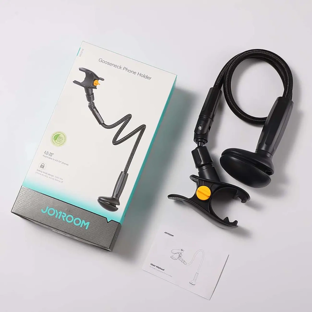 Hurtownia GSM - Joyroom suport pentru telefon JR-ZS389 cu braț flexibil pentru birou negru - JYR1083 - {ean13} - Hurt