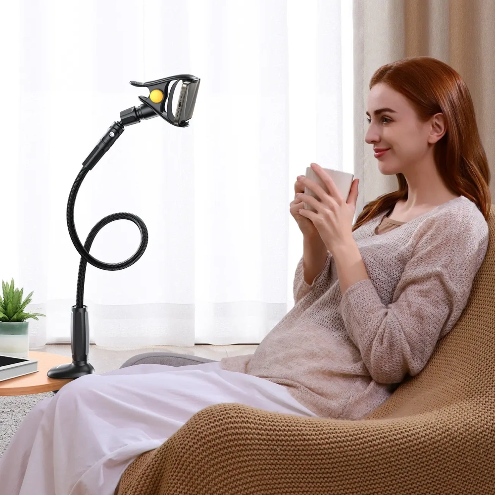 Wholesale Joyroom JR-ZS389 phone holder with flexible arm for desk black - JYR1083 - {ean13} - Hurt